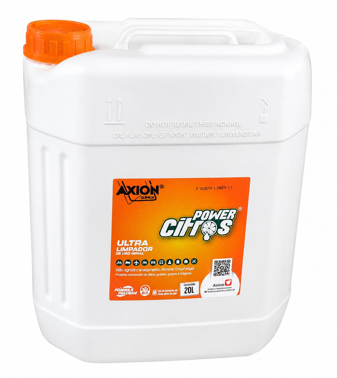 Power Citros Ultra limpador 20 litros
