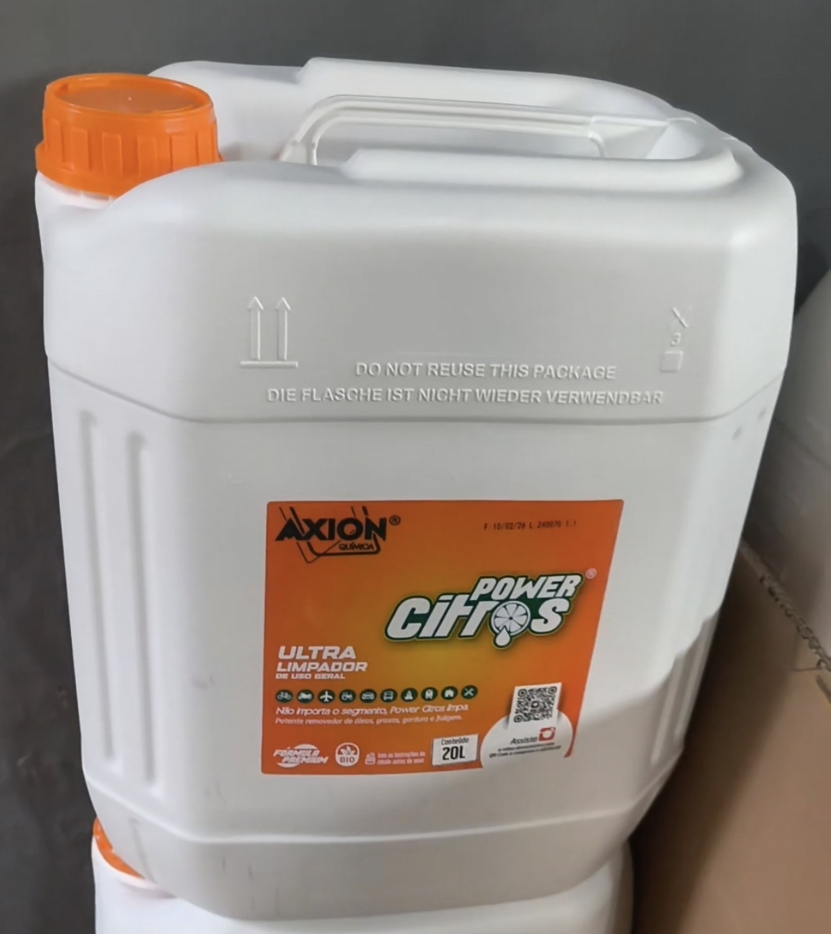 Power Citros Ultra limpador 20 litros