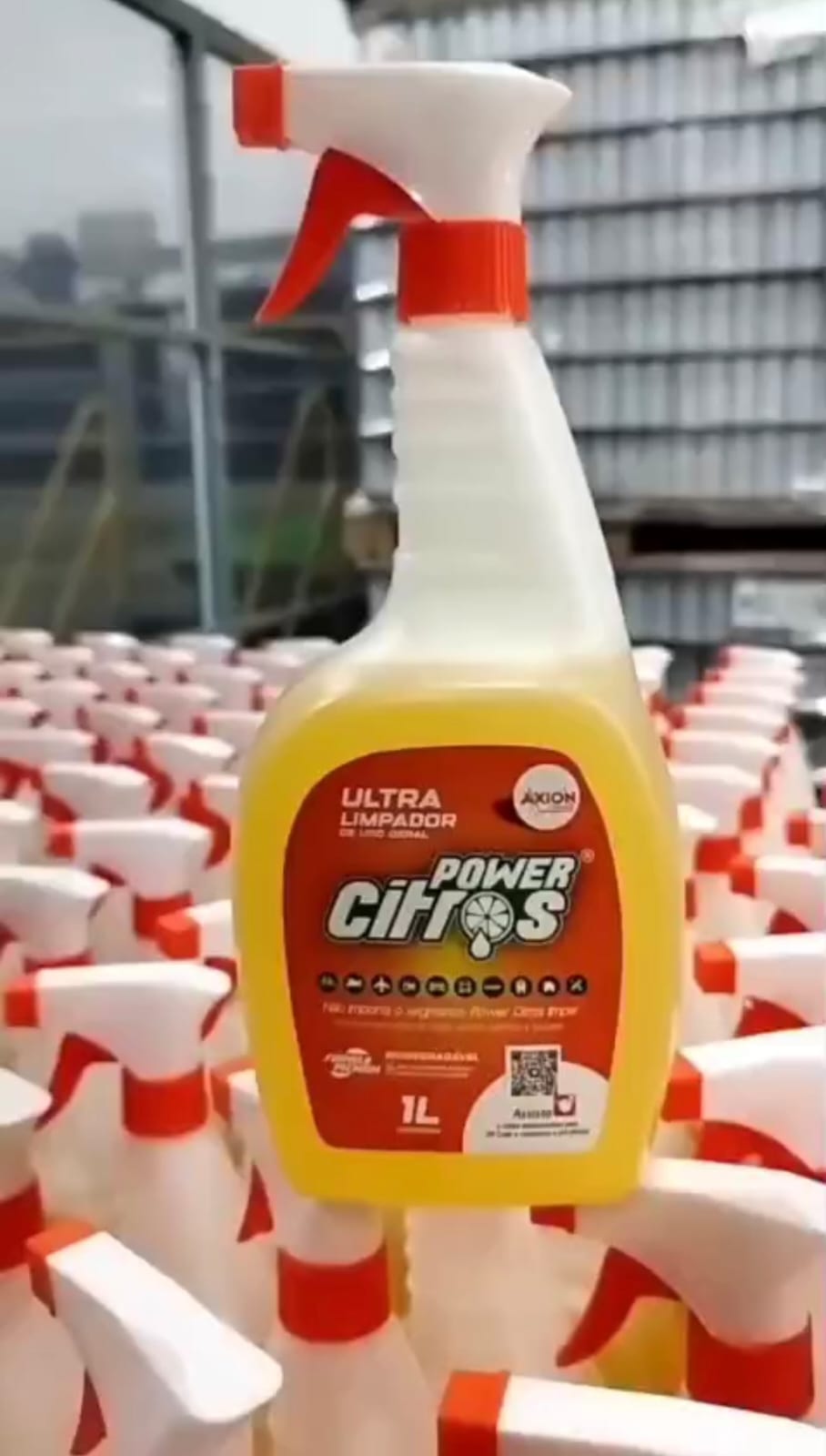 Power Citros Ultra Limpador 1 L com borrifador