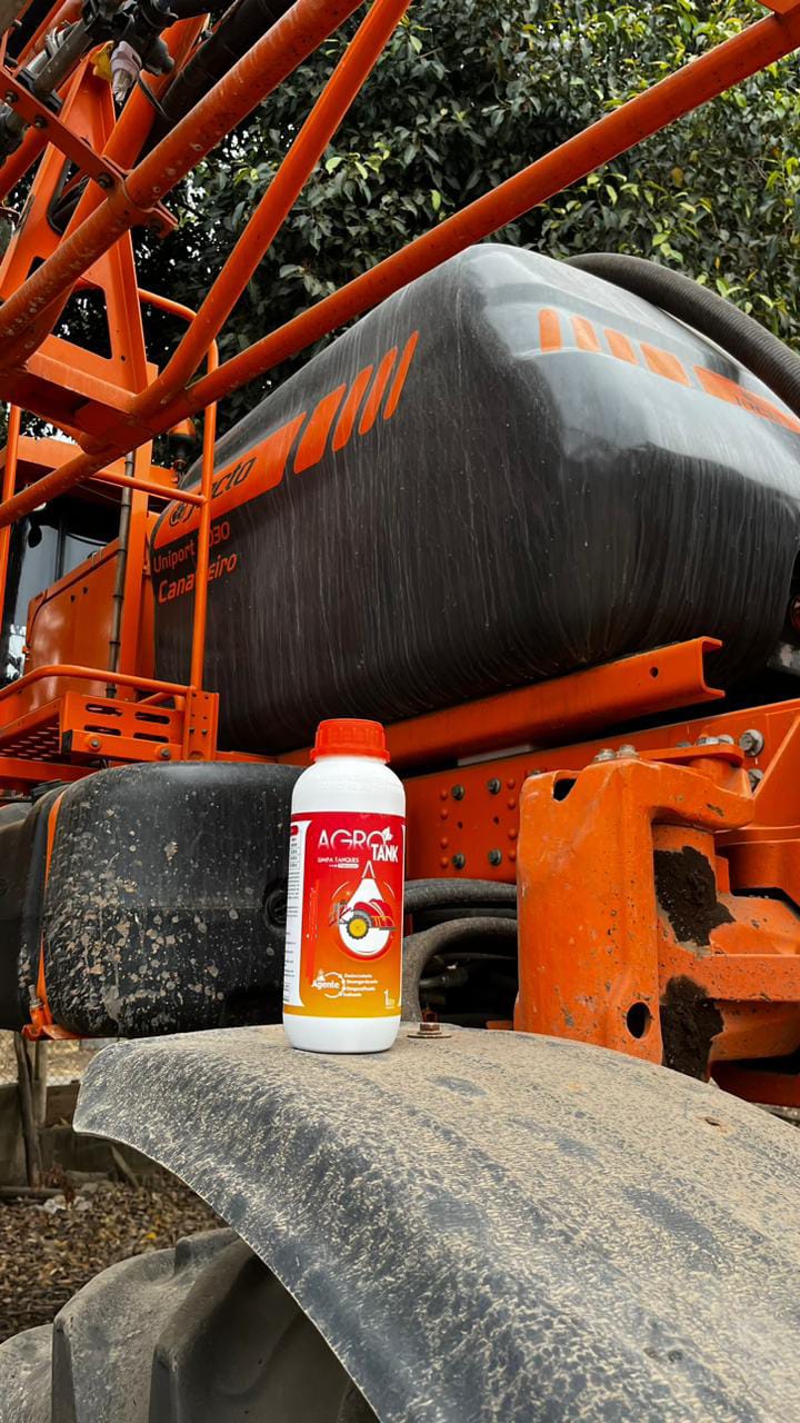 AGRO TANK 1 L - limpa tanque. Agente removedor de incrustações e Descontaminante.
